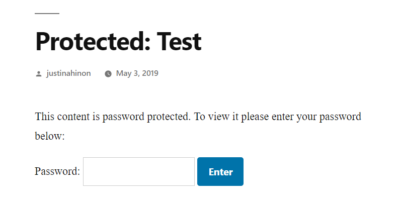 Gutenberg - Content Visibility Protected