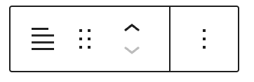 Content block toolbar