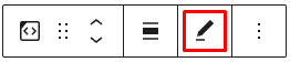 Edit URL option in the Cloudup block toolbar