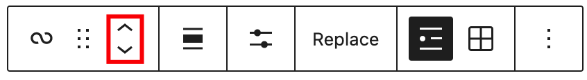 Move handles for query loop block