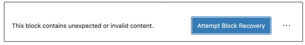 Picture displaying a block error
