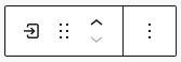 login-out block toolbar